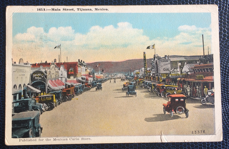 Project Postcard September 1927 Tijuana Mexico