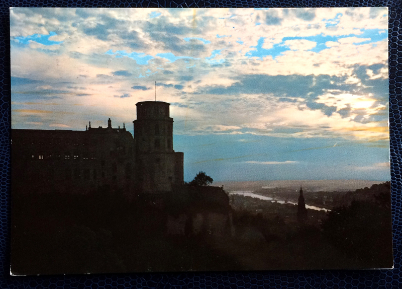Project Postcard April 1961 - Heidelberg Germany