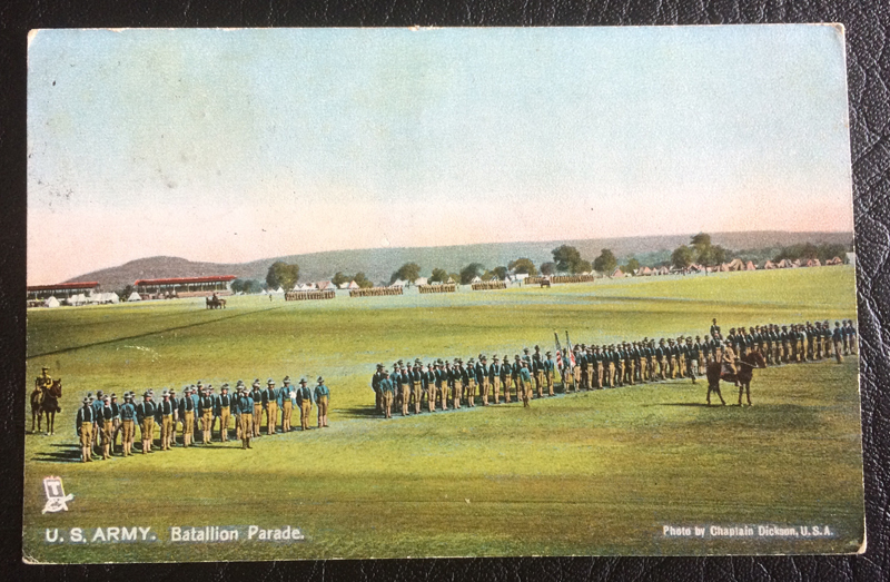 Project Postcard July 1908 US Army Parade