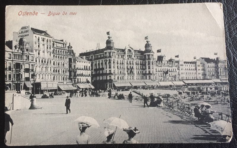 Project Postcard Ostende August 1909