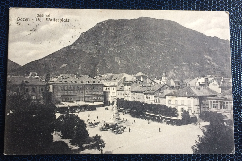 Project Postcard May 1908 Bozen South-Tirol