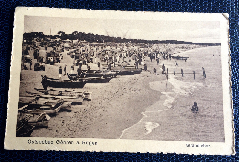 Project Postcard July 1927 Göhren Rügen Strand