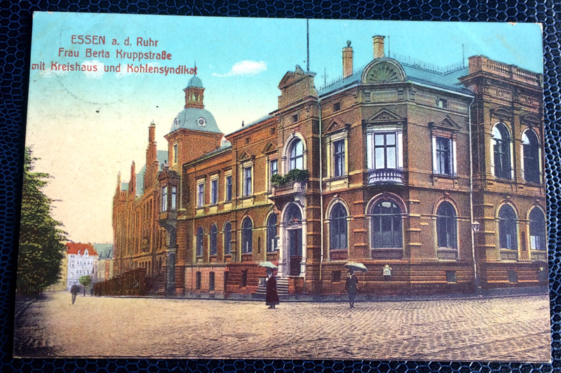 Project Postcard August 1912 Essen a.d. Ruhr