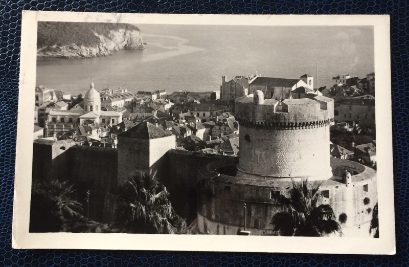 Project Postcard March 1954 Project Postcard April 1954 Dubrovnik Jugoslavija