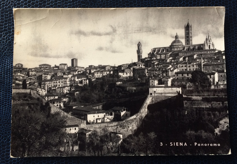 Project Postcard March 1954 Project Postcard May 1954 Siena Italy
