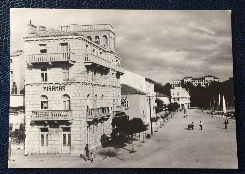 Project Postcard August 1955 Rab Jugoslavija