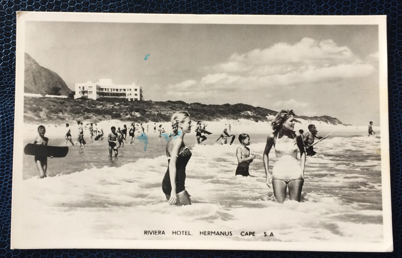 Project Postcard January 1956 Beachgirls Hermanus Cape South Africa