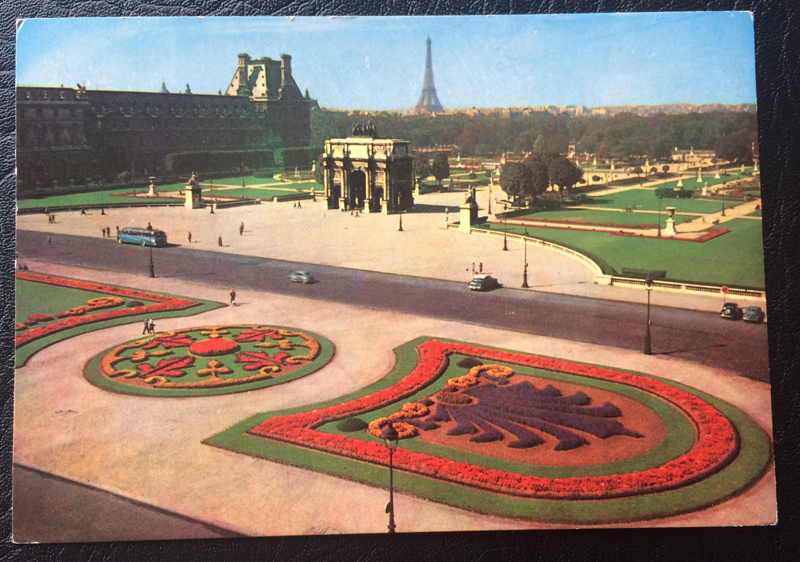 Project Postcard February 1969 Paris Le Louvre