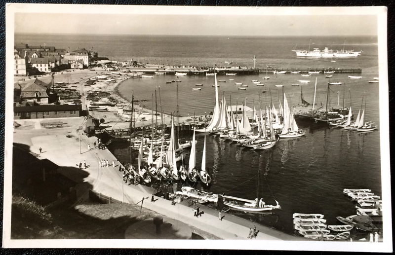 Project Postcard June 1939 Helgoland port