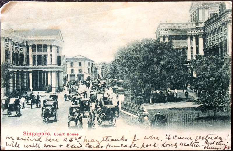 Project Postcard January 1905 Singapore Court House