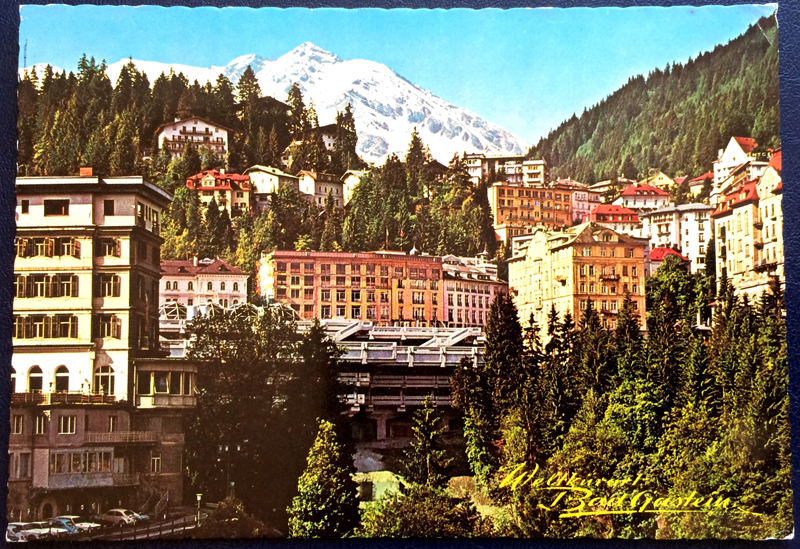 Project Postcard May 1976 Badgastein front