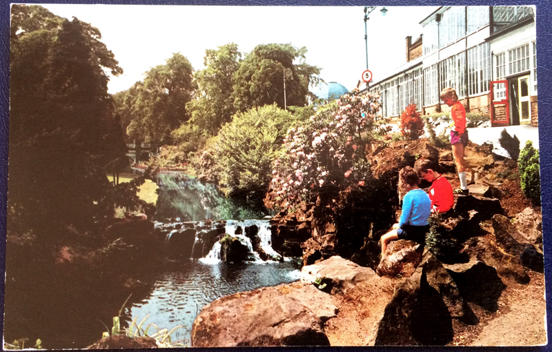 Project Postcard June 1977 Buxton Pavilion Gardens front