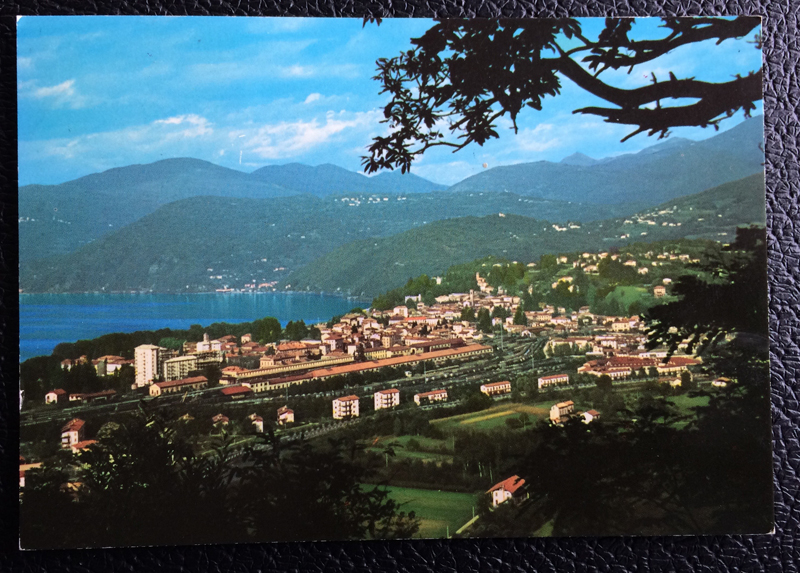 Project Postcard February 1973 - Luino Lake Garda