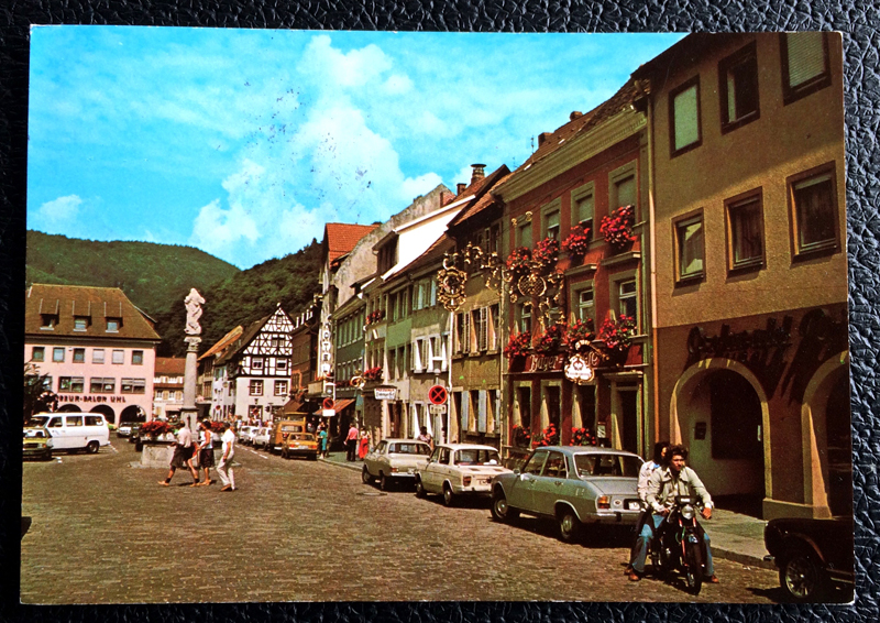 Project Postcard July 1979 - Waldkirch in Schwarzwald Germany
